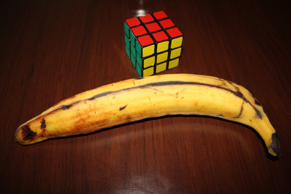 Banan platain, nie miałem pudełka zapałek, by oddać skalę :-)